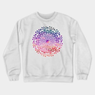 INTENSE SUNSET MANDALA Crewneck Sweatshirt